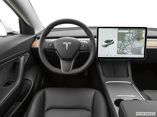 2021 tesla model 3 2024 black with white interior